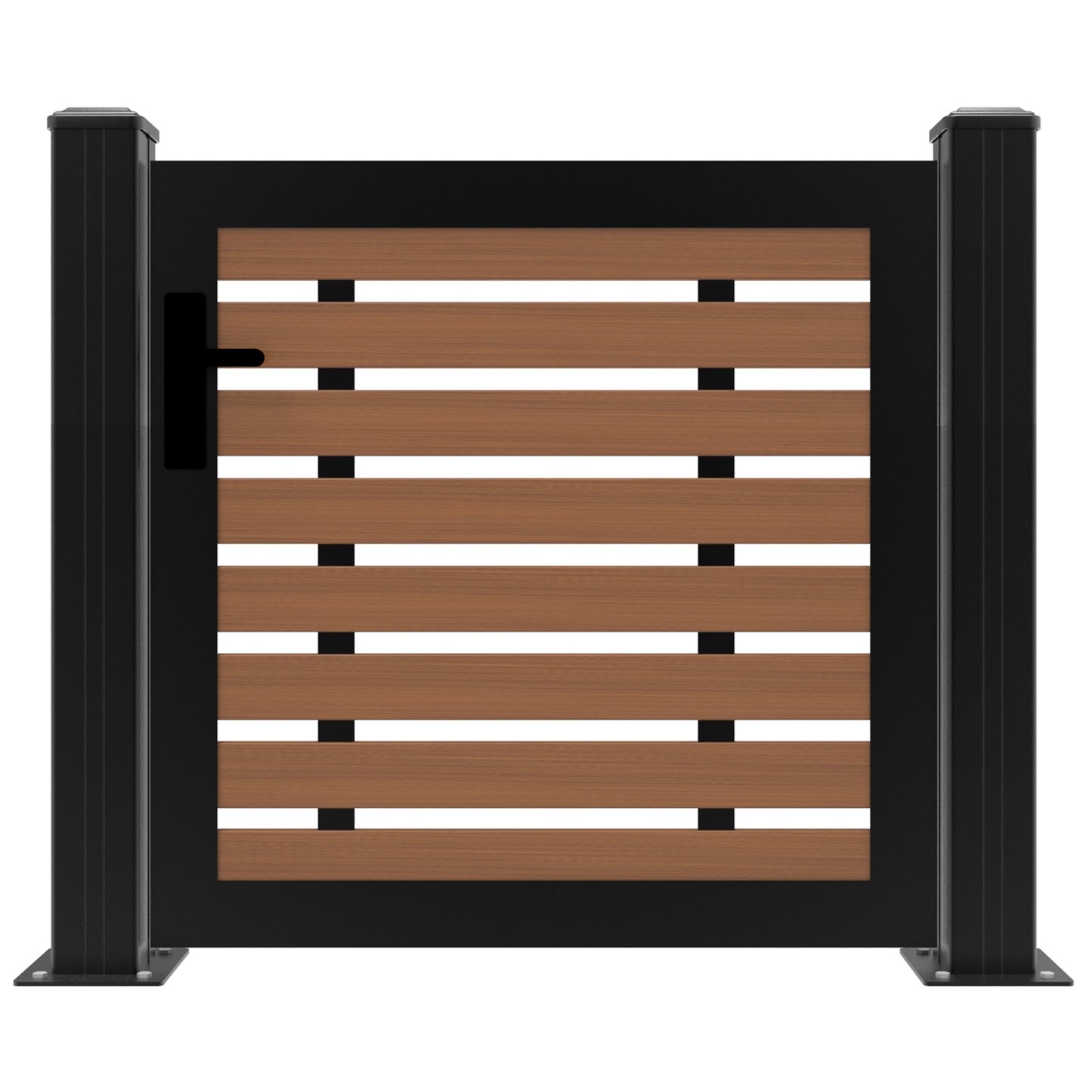 wood trellis with gate Full Trellis Gate Kit