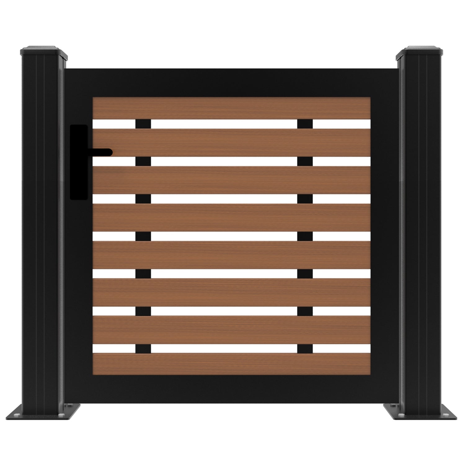 wooden trellis with gate Full Trellis Gate Kit