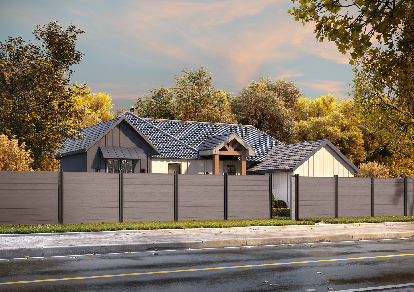 Deluxe Privacy Fence