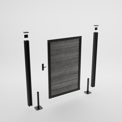 Full Privacy Gate Kit - 6' high by 42'' wide