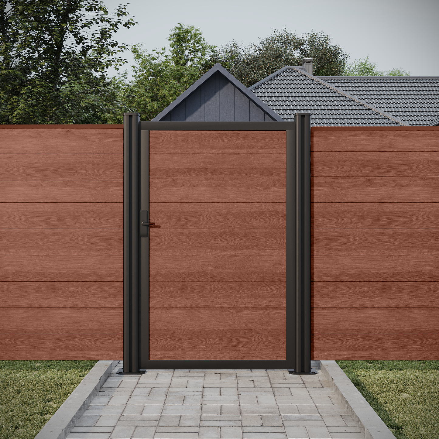 Full Privacy Gate Kit - 6' high by 42'' wide