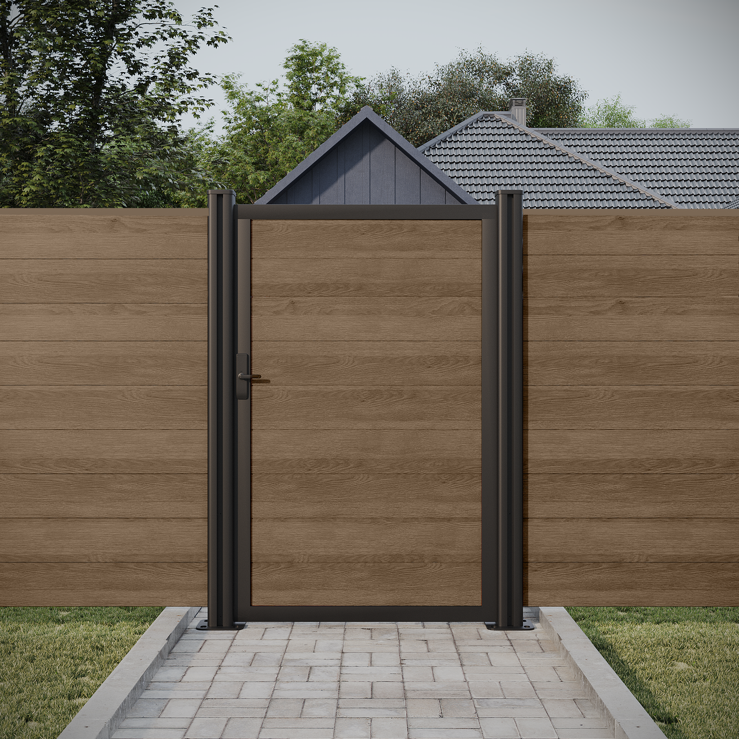 Full Privacy Gate Kit - 6' high by 42'' wide