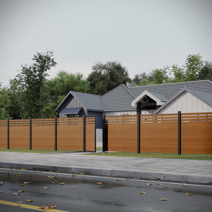 wooden fence panels with trellis Mid Trellis Fence – Go Fence