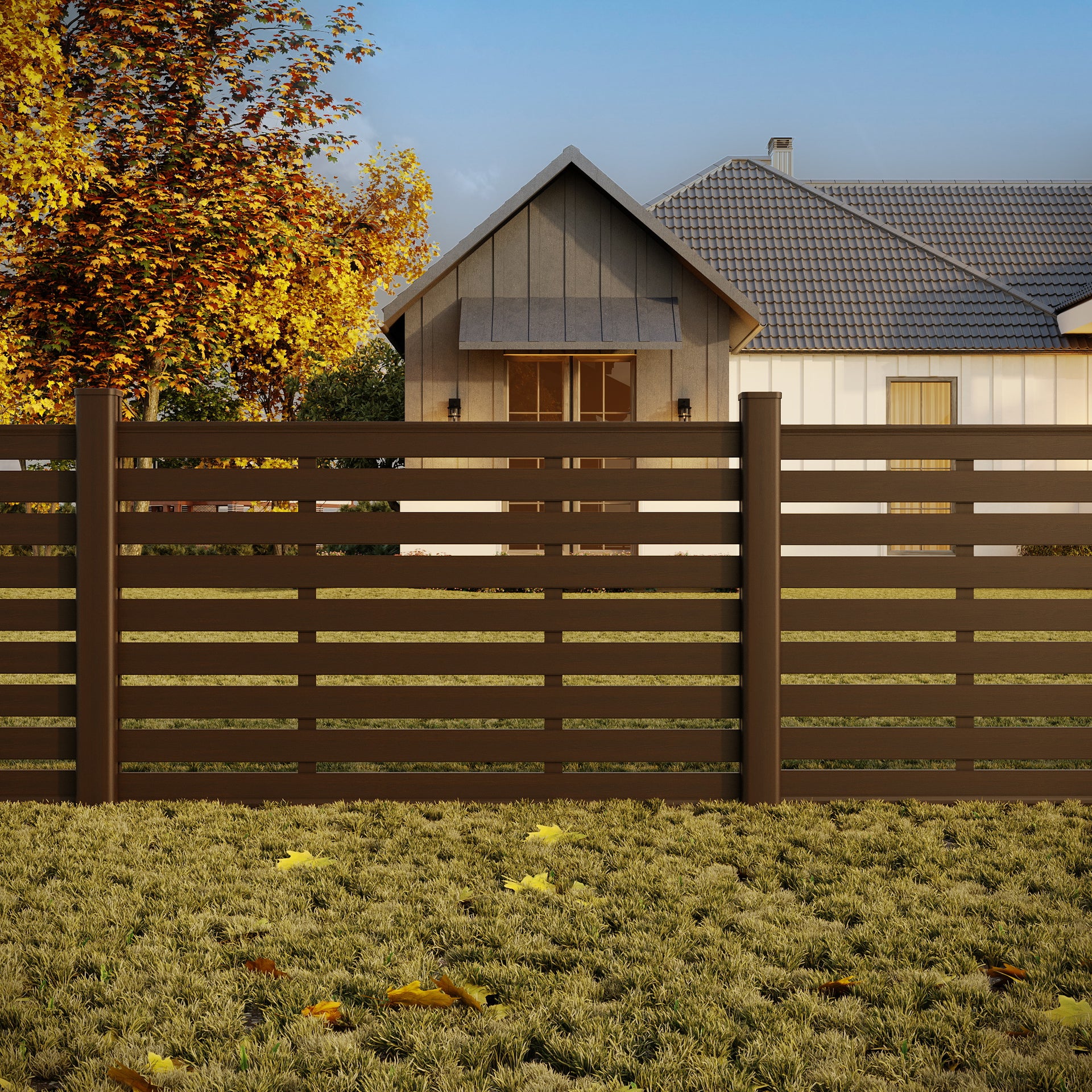 wooden trellis fence Full Trellis Fence